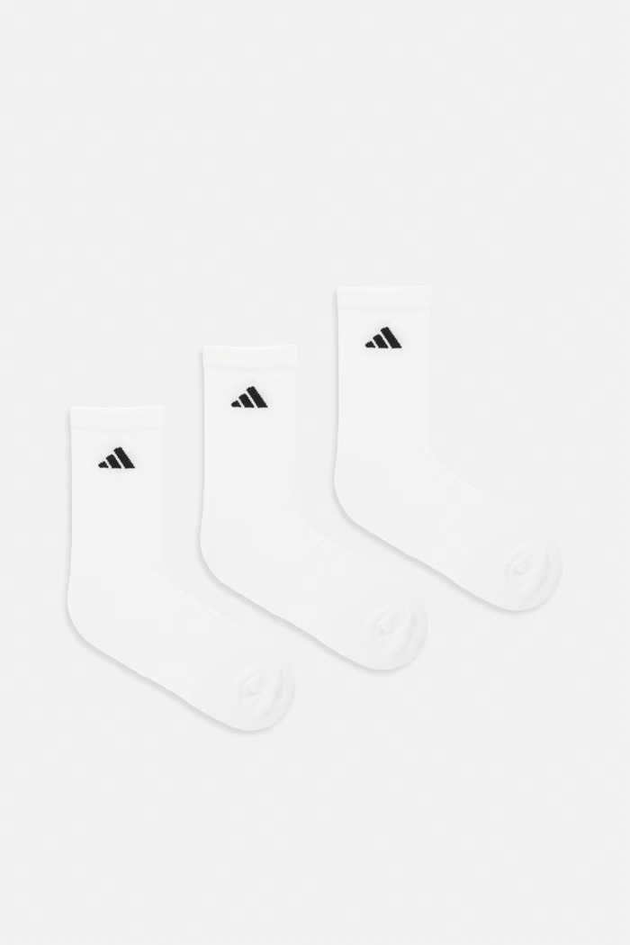 adidas șosete 3-pack uni alb JZ0530