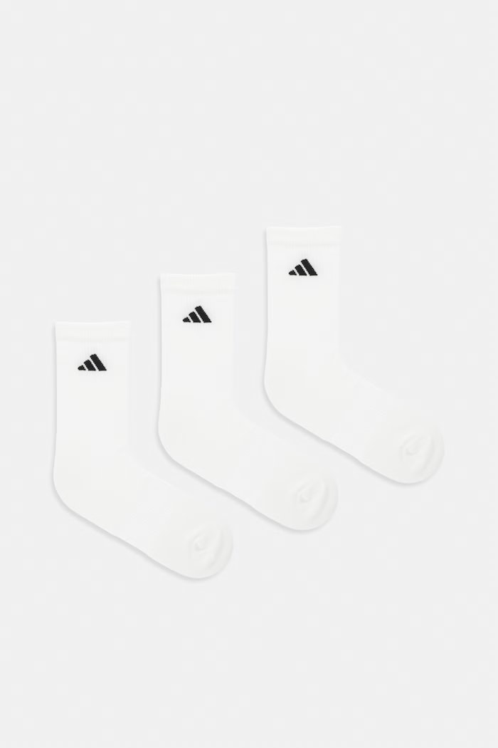 adidas șosete 3-pack uni alb JZ0530