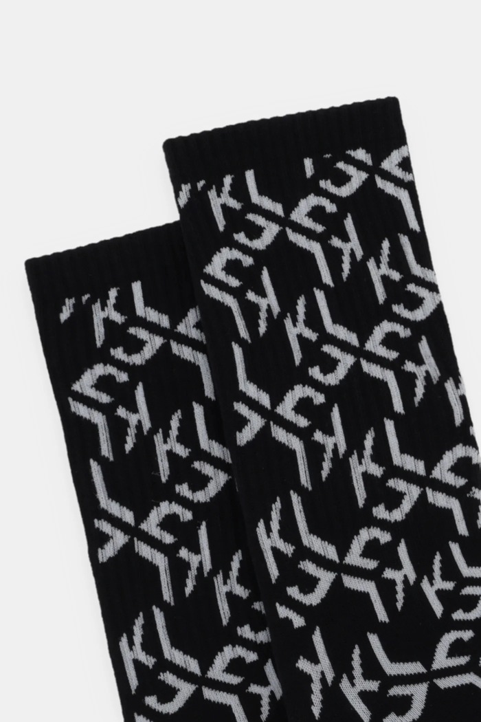 Karl Lagerfeld Jeans zokni 2 pár B1M47029 fekete SS26