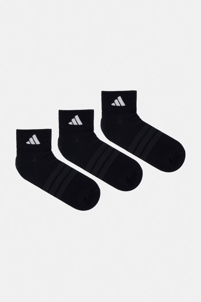adidas skarpetki 3-pack nadruk czarny KC9613