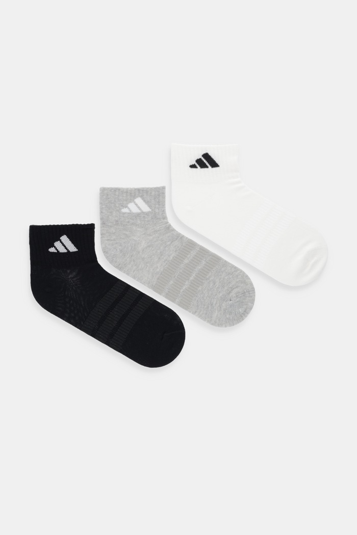 Κάλτσες adidas 3-pack κοντές κάλτσες γκρί KC9614