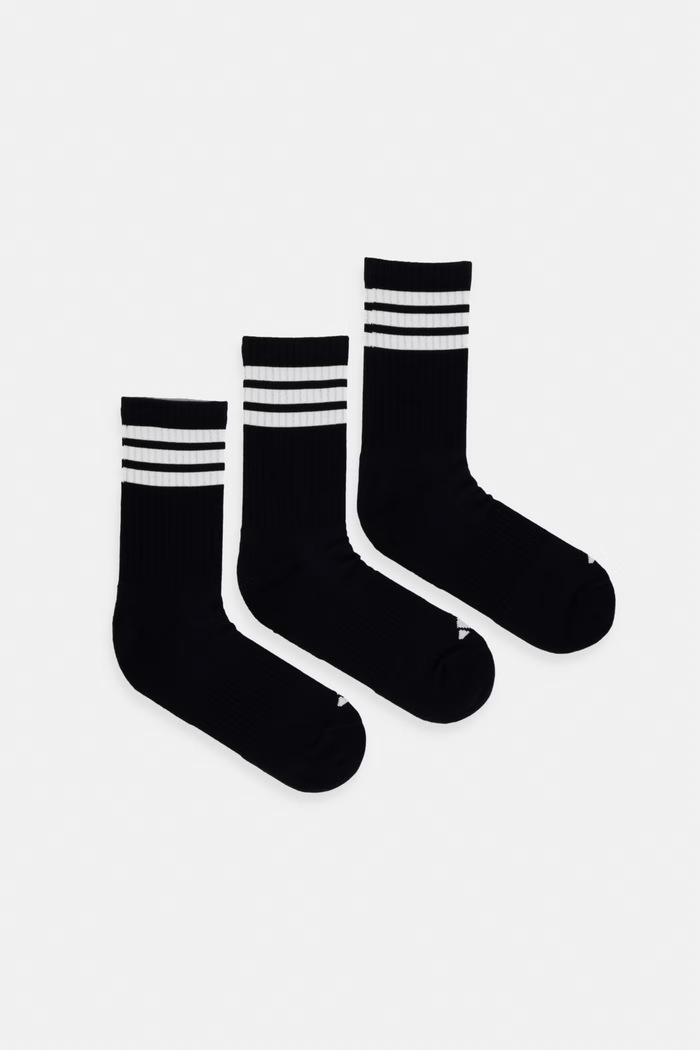 adidas șosete 3-pack sosete lungi negru KC9641