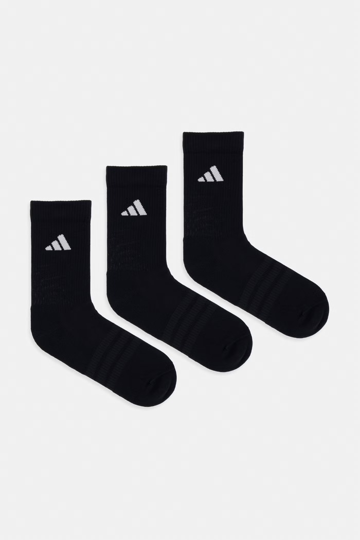 Ponožky adidas 6-pak potlač čierna KE5499