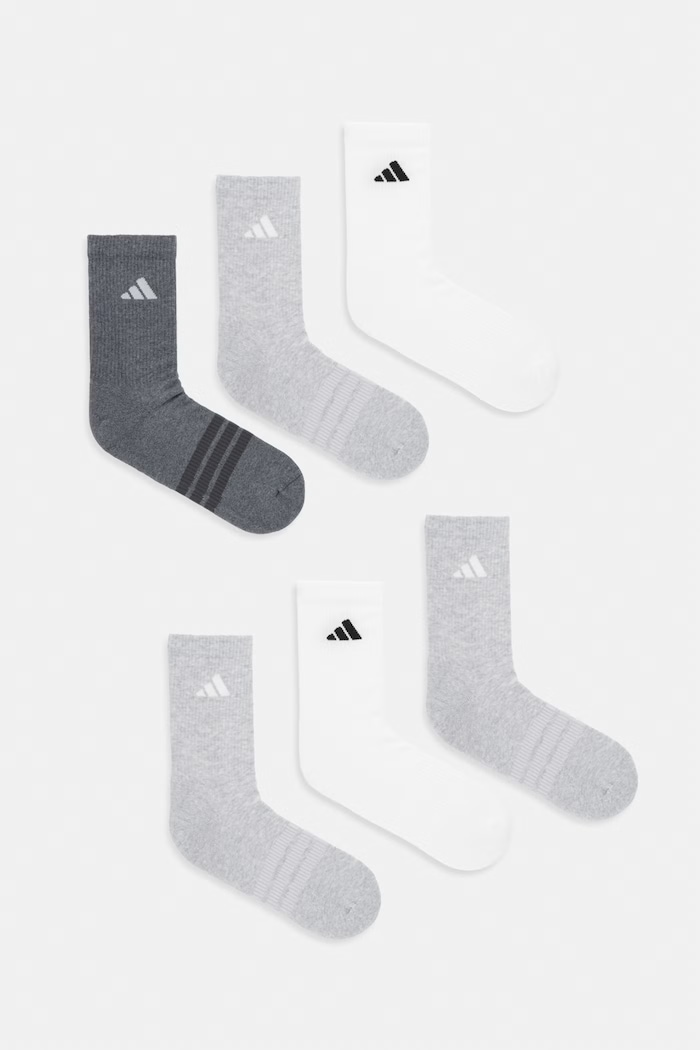 adidas skarpetki 6-pack skarpetki długie szary KE5500