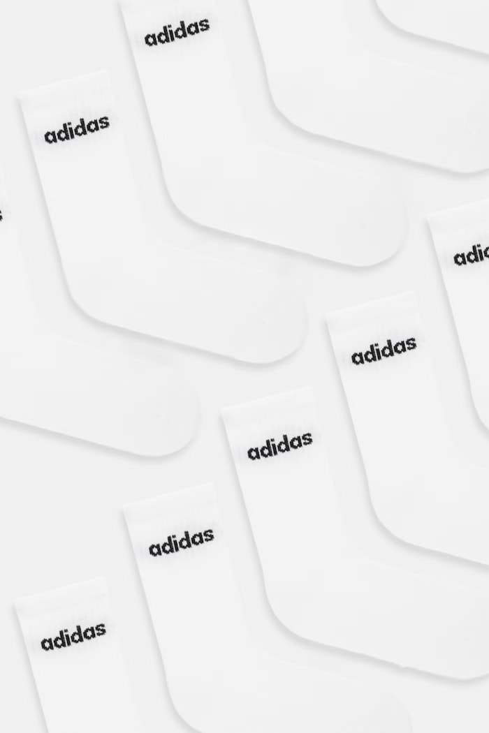 adidas skarpetki 10-pack KF9091 biały SS26