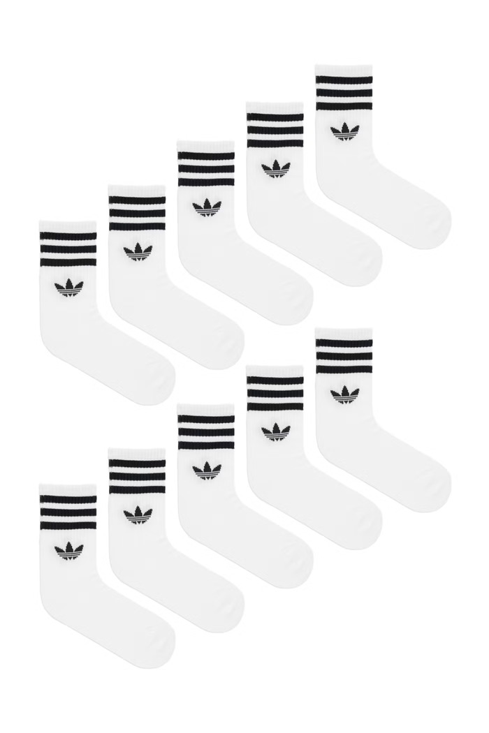 adidas Originals skarpetki 10-pack skarpetki długie biały KH1557