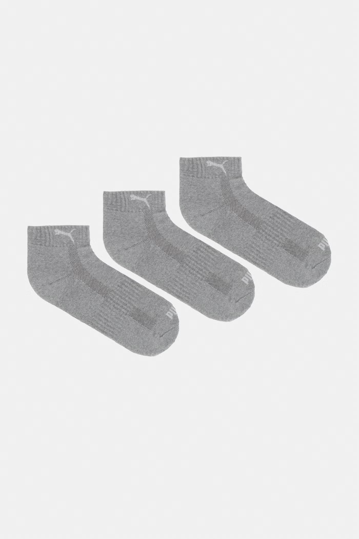 Puma skarpetki CUSHIONED QUARTER 3-pack skarpetki długie szary 938581