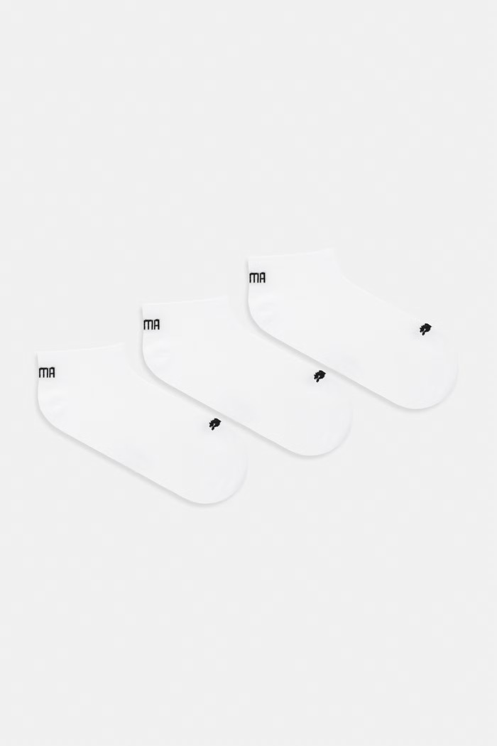 Puma Ponožky SNEAKER PLAIN 3-pak krátke ponožky biela 938624