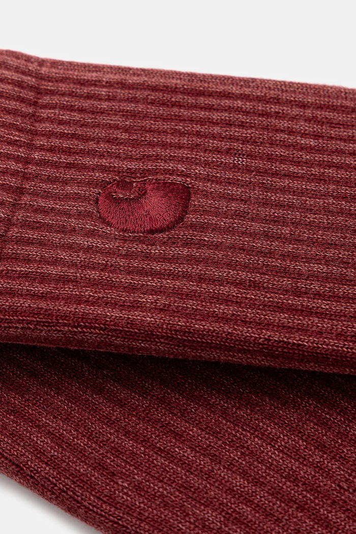 Carhartt WIP skarpetki Hudson Socks I035135.33G5F bordowy SS26