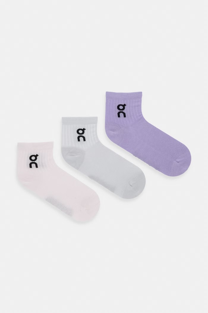 Ponožky On 3-pack potisk růžová 2UF10524761
