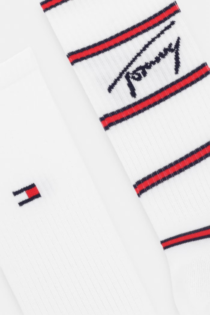 Tommy Jeans ponožky 2-pack 701239244 bílá SS26