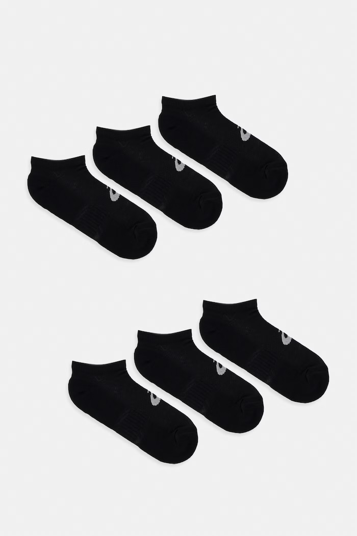 Asics skarpetki 6-pack skarpetki krótkie czarny 3033C301