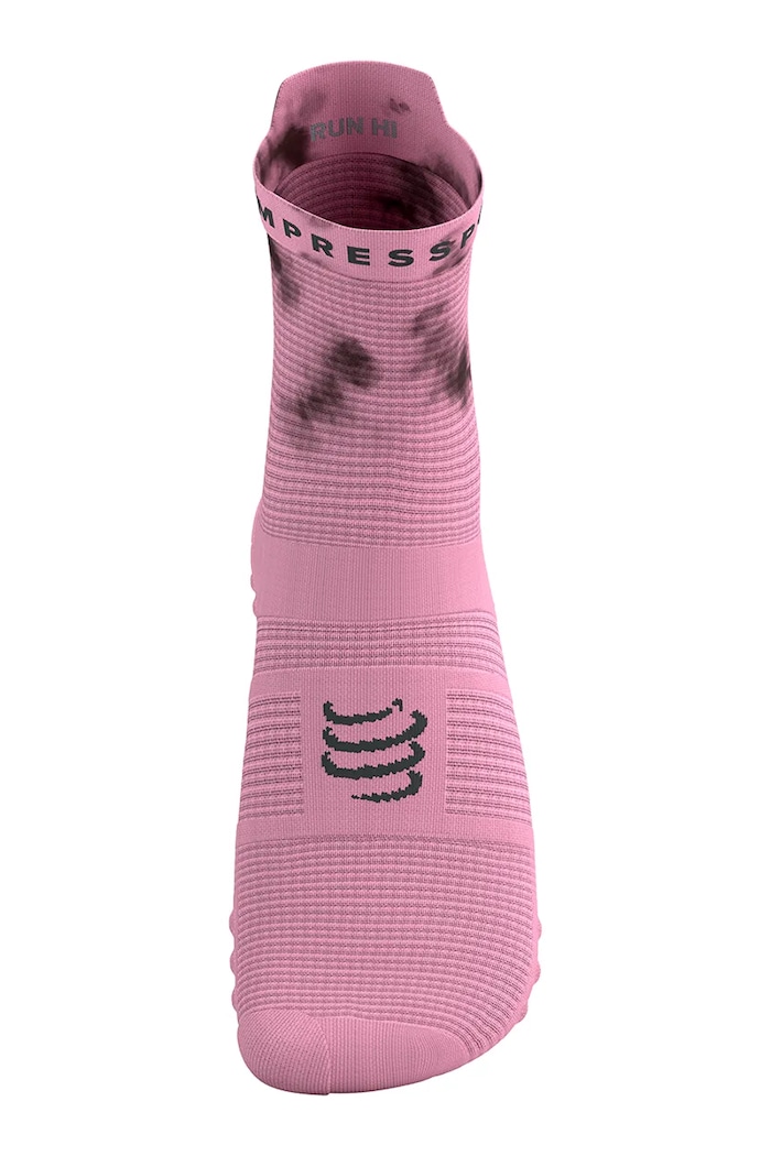 Compressport PRO RACING SOCKS V4.0 RUN HIGH SQTU1351 ružová SS26
