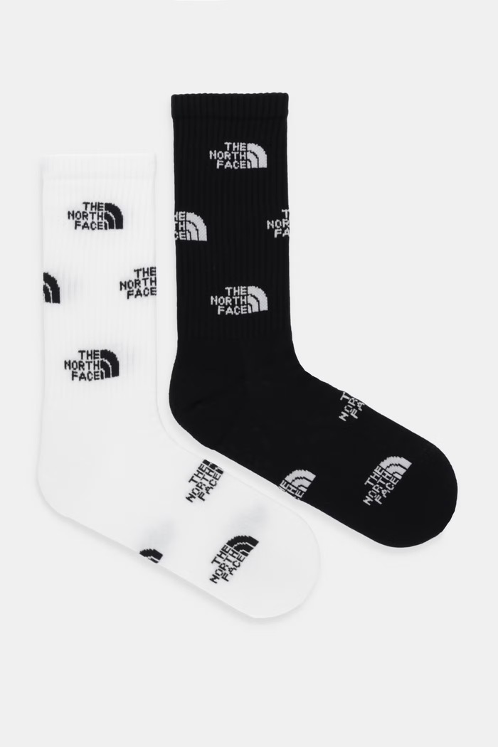 Ponožky The North Face 2-pak dlhé ponožky čierna NF0A8BRBKY41