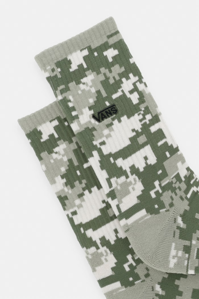 Vans skarpety z bawełną VN000T03GCY1 zielony SS26