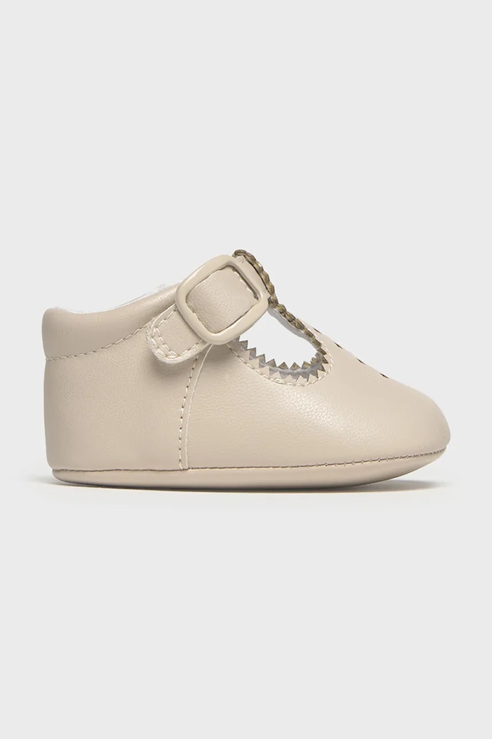 Черевики для немовля Mayoral Newborn 9082.1J.Newborn.PPY2 бежевий SS26
