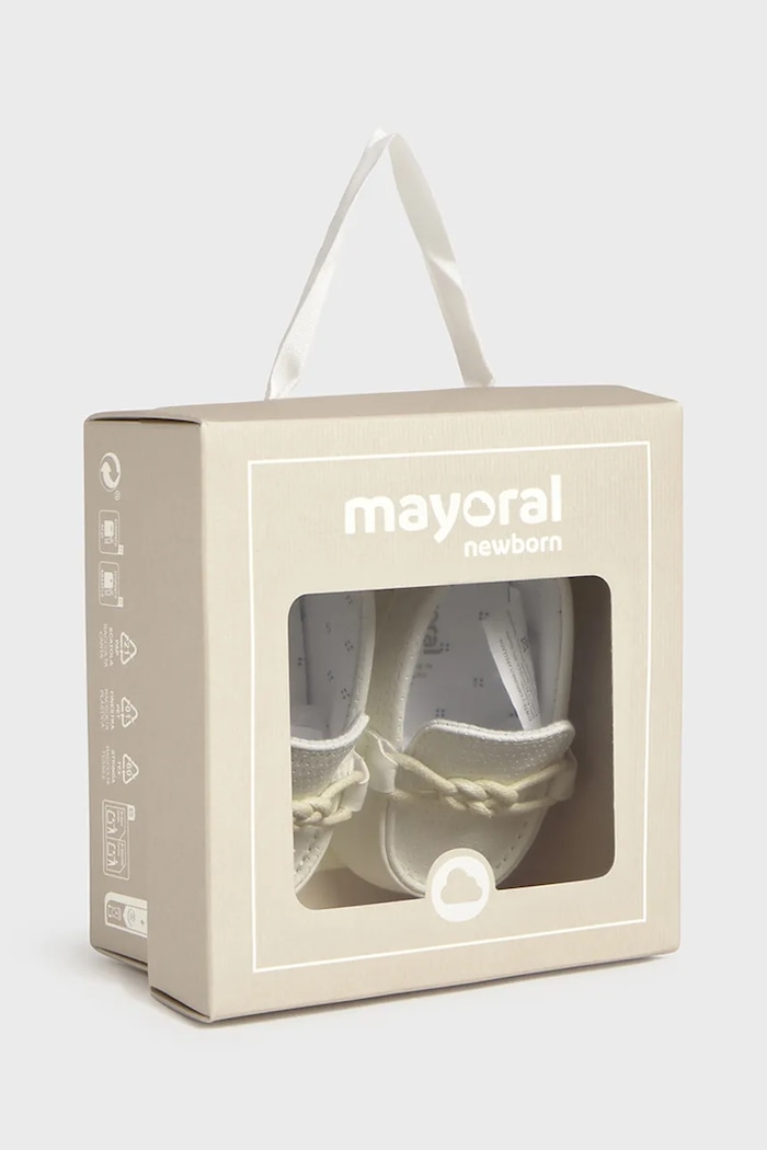 Dětské boty Mayoral Newborn 9083.1K.Newborn.PPY2 bílá