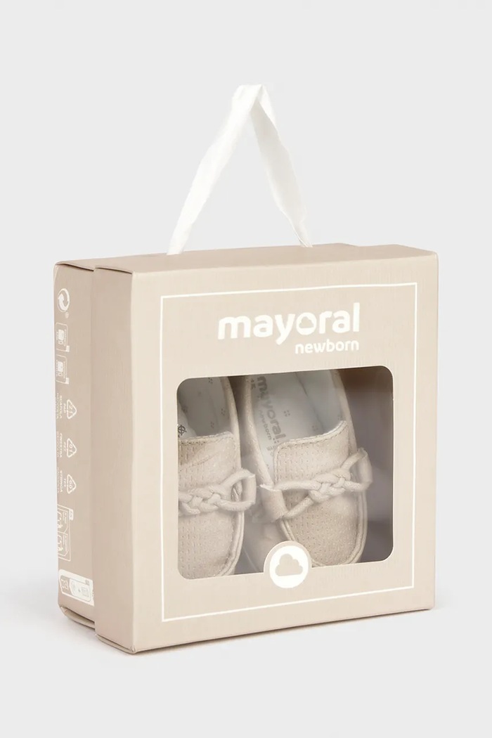 Dětské boty Mayoral Newborn béžová 9083.1K.Newborn.PPY2