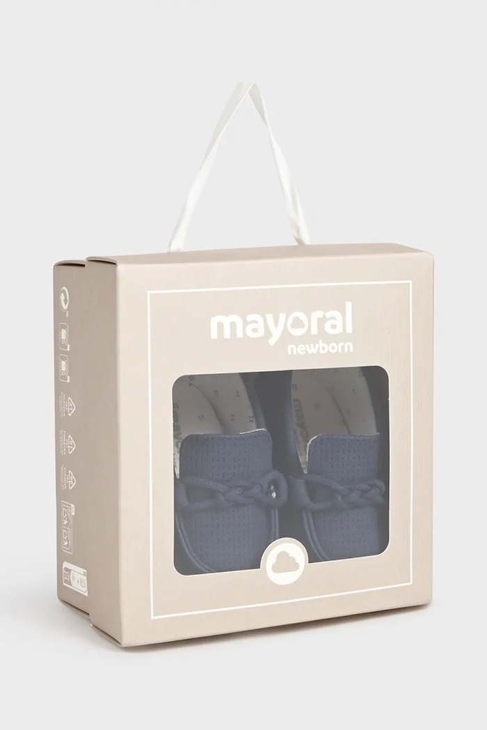 Mayoral Newborn pantofi pentru bebeluși bleumarin 9083.1K.Newborn.PPY2
