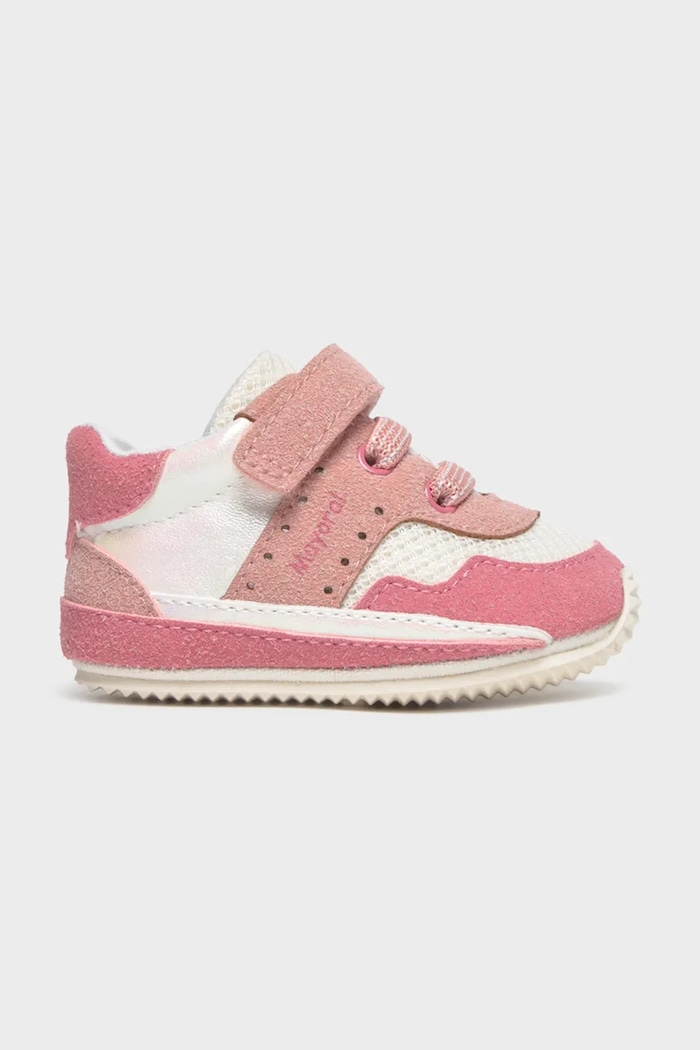 Mayoral Newborn pantofi pentru bebeluși sintetic roz 9087.1R.Newborn.PPY2