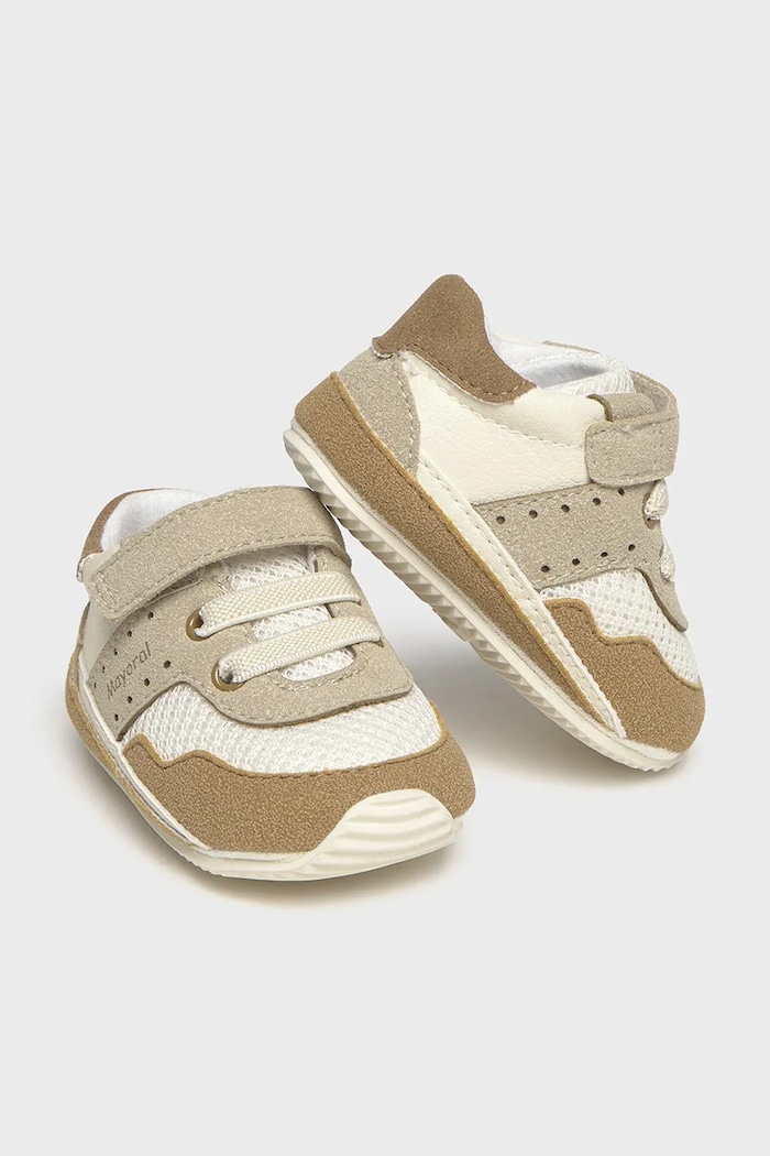 Dětské boty Mayoral Newborn 9087.1R.Newborn.PPY2 béžová SS26
