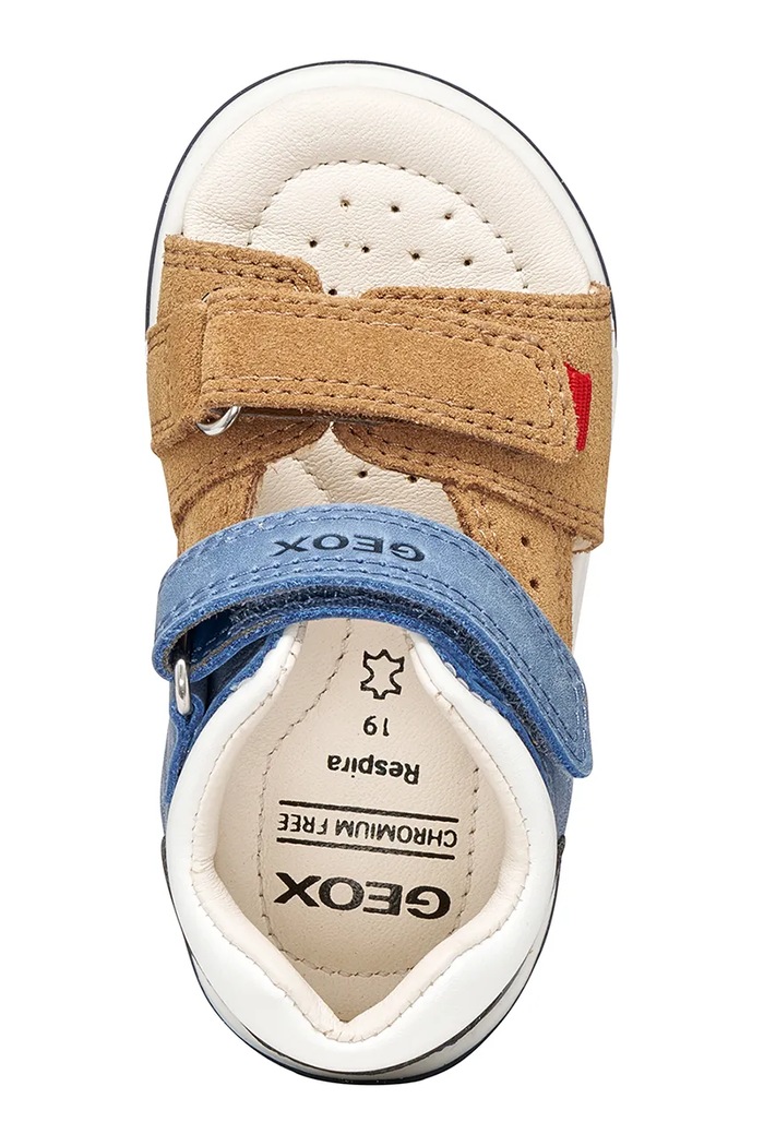 Geox detské sandále SANDAL ZAPITO B556EB.022CL.18.26 hnedá