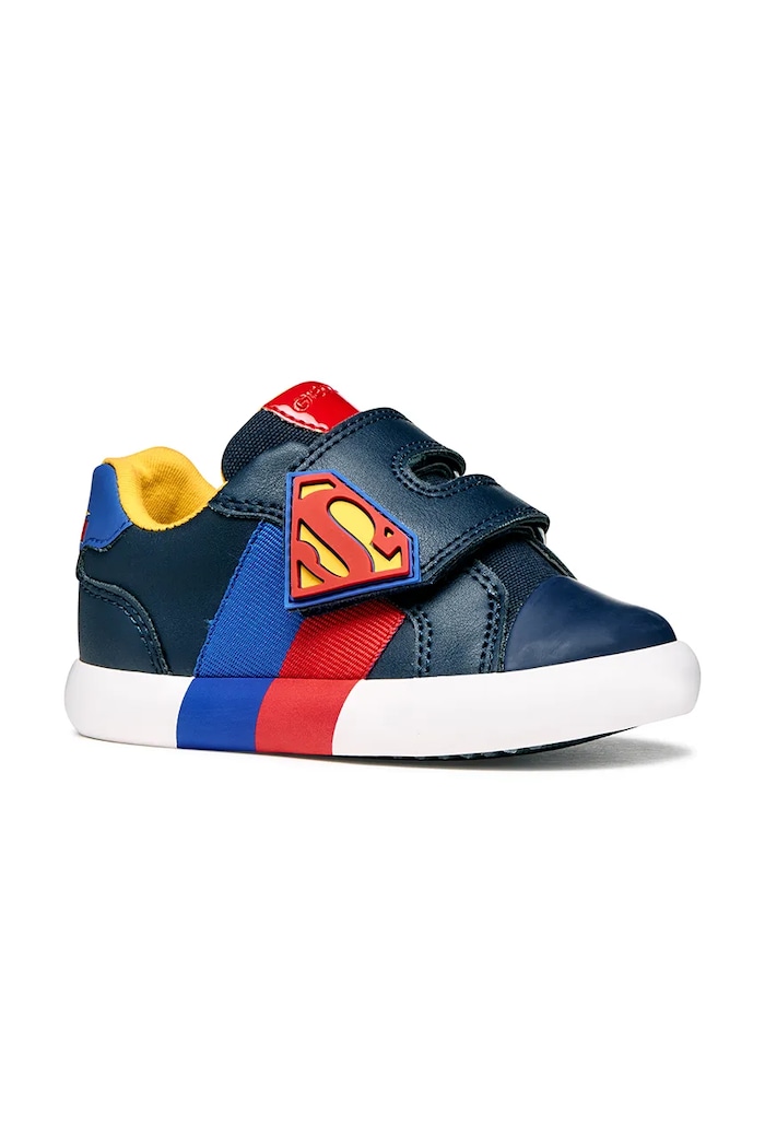 Detské tenisky Geox GISLI x Superman textilný tmavomodrá B651NA.01054.20.23