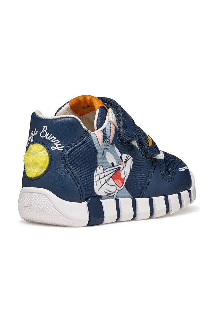 Chłopiec Geox sneakersy dziecięce IUPIDOO x Looney Tunes B6555B.011BC.18.26 granatowy