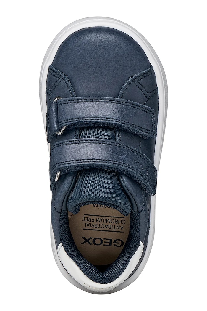 Detské kožené tenisky Geox MINICUB B656TA.0CL54.20.23 tmavomodrá
