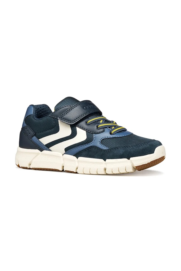Geox sneakers pentru copii FLEXYPER piele întoarsă bleumarin J459BB.0FU22.28.35