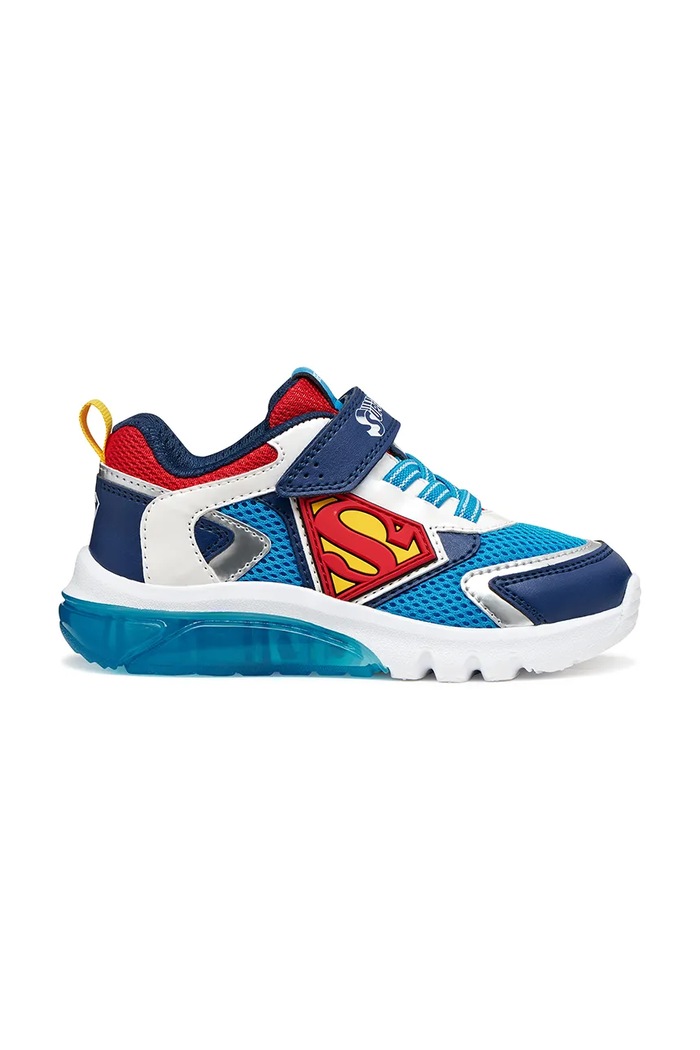 Geox scarpe da ginnastica per bambini CIBERDRON x Superman J65LBB.01454.28.31 blu SS26