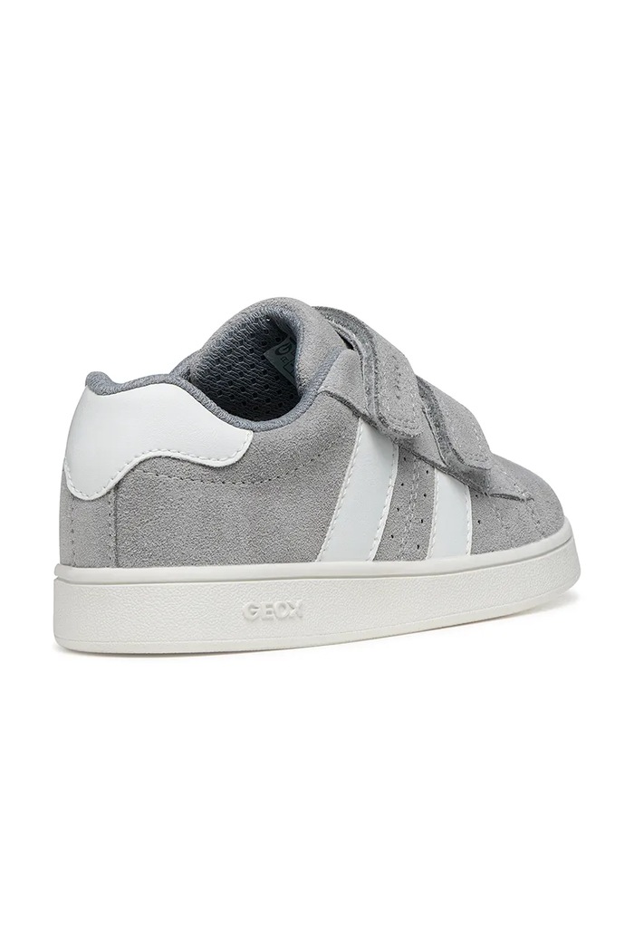Băieți Geox sneakers de piele întoarsă pentru copii ECLYPER J65LSC.022BC.24.27 gri
