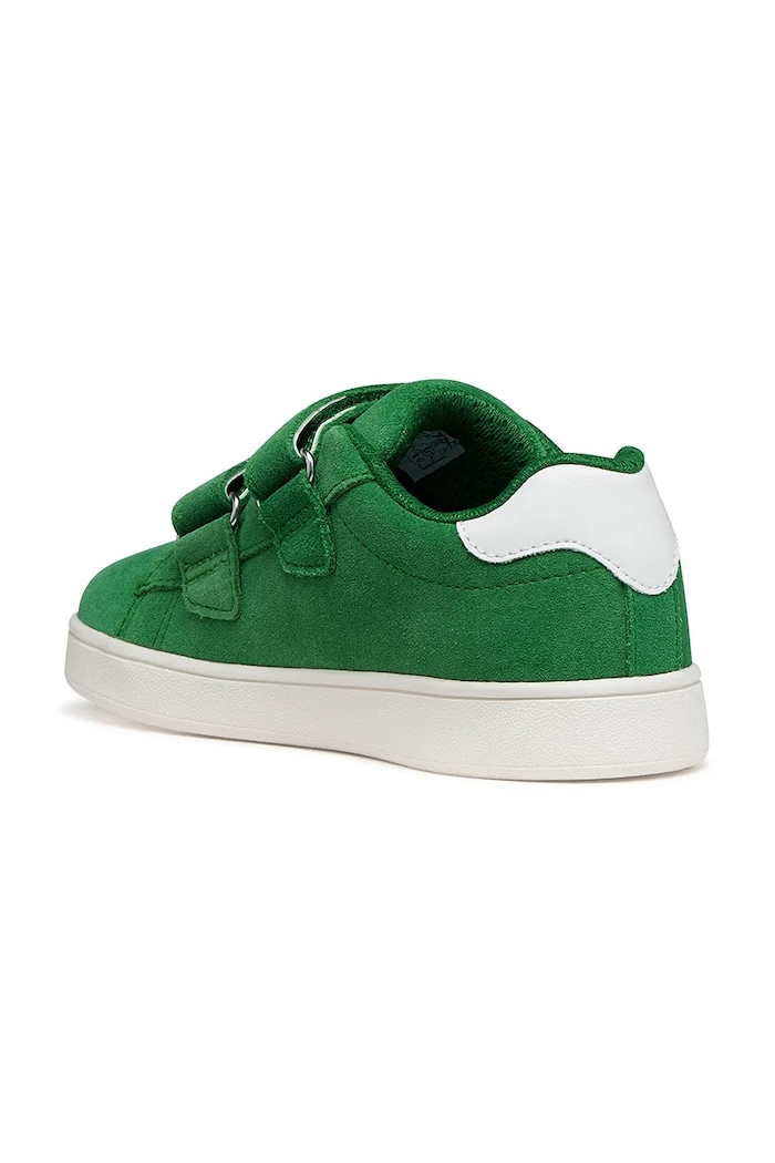 Detské semišové tenisky Geox ECLYPER zelená J65LSC.022BC.28.35