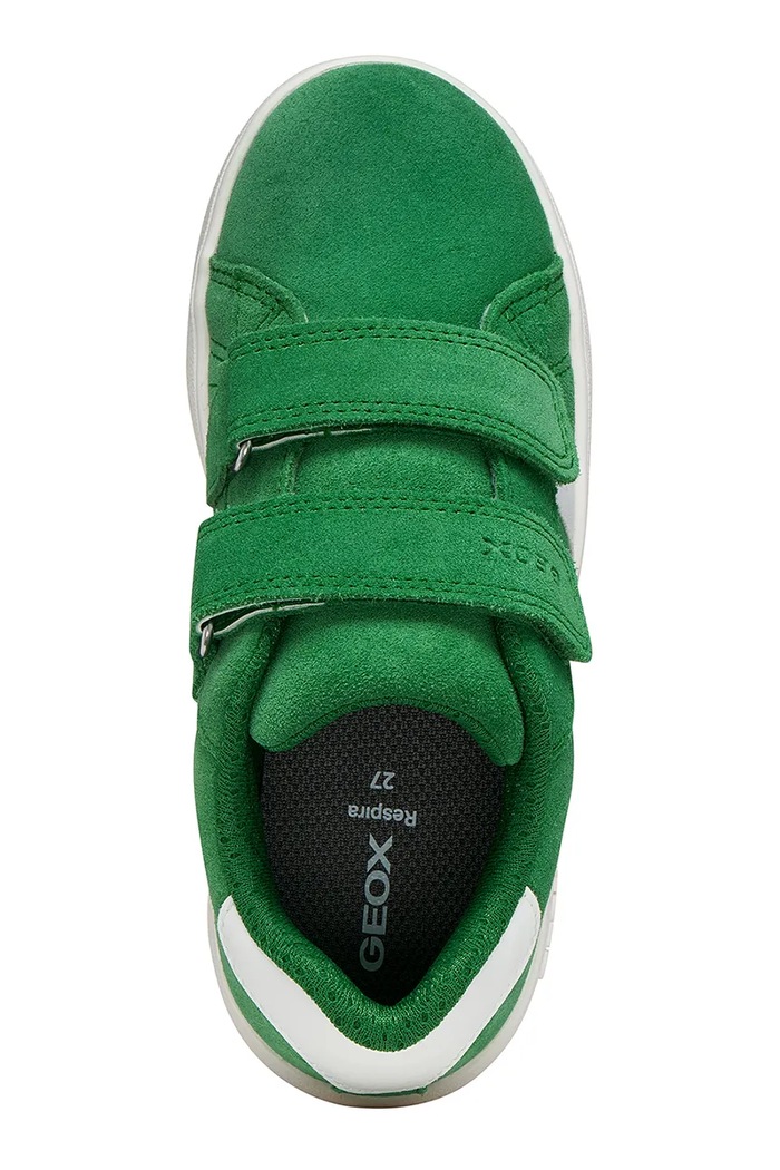 Detské semišové tenisky Geox ECLYPER J65LSC.022BC.36.39 zelená