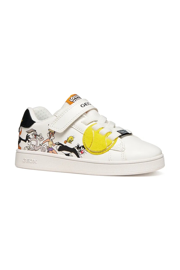 Geox scarpe da ginnastica per bambini ECLYPER x Looney Tunes bassa bianco J65LSE.054FU.24.27