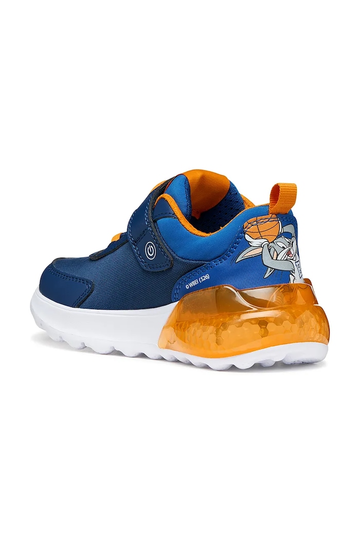 Geox sneakersy dziecięce ACTIVART ILLUMINUS x Looney Tunes J65LYA.011CE.28.31 granatowy