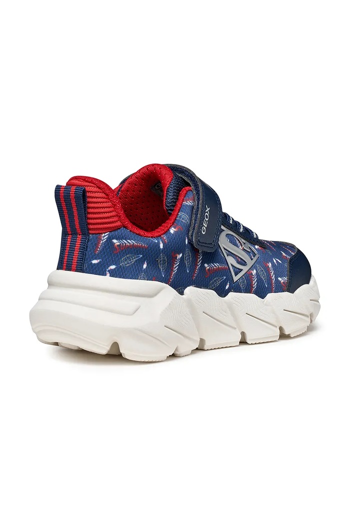 Chlapec Detské tenisky Geox FLEXYPER FAST x Superman J65N1D.02ABC.28.35 tmavomodrá