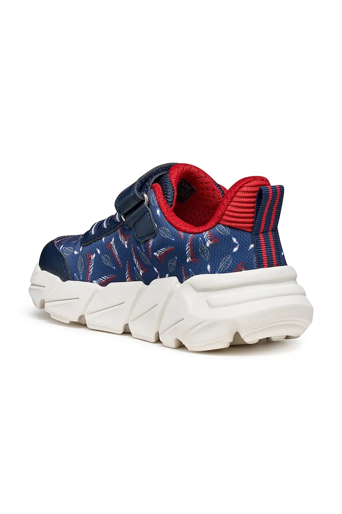 Detské tenisky Geox FLEXYPER FAST x Superman tmavomodrá J65N1D.02ABC.28.35