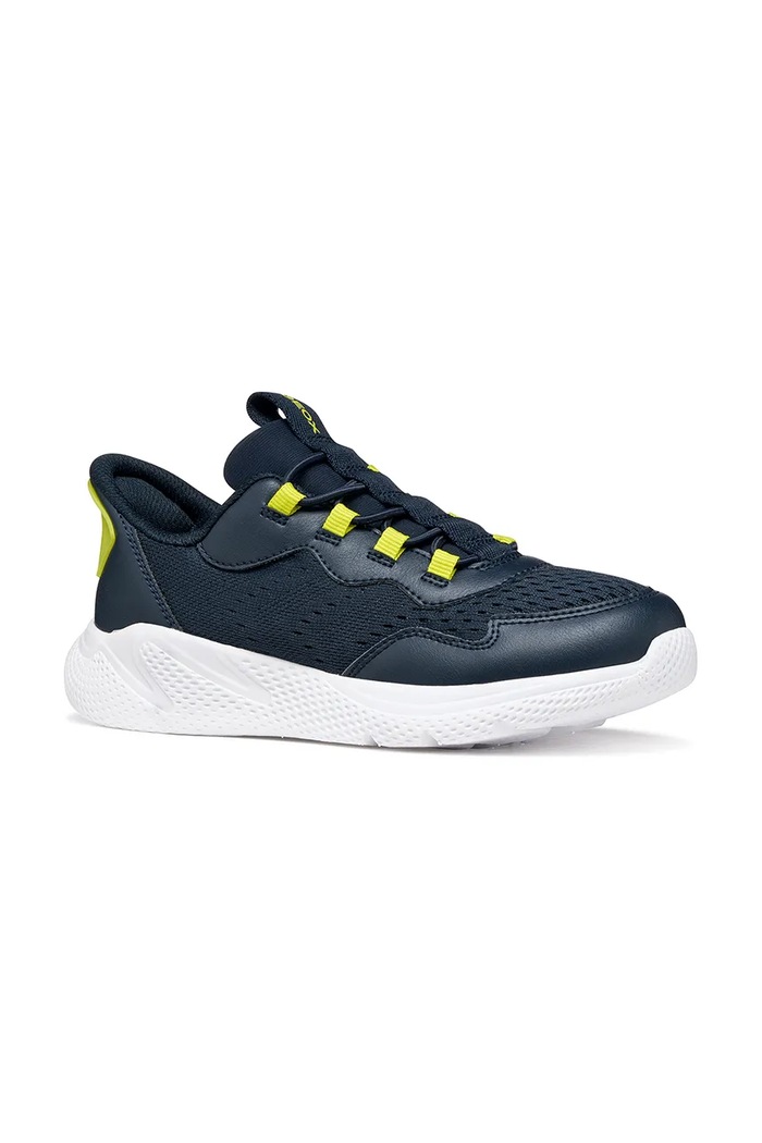 Geox sneakersy dziecięce SPRINTYE FAST IN imitacja skóry licowej granatowy J65NQA.01454.36.39