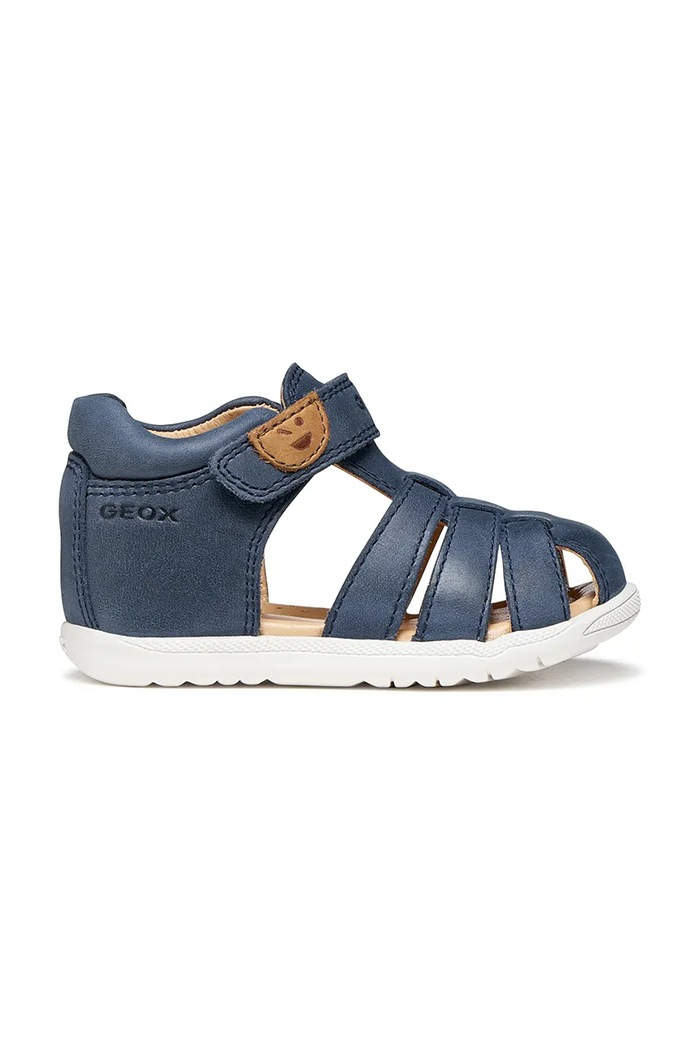 Geox detské kožené sandále SANDAL MACCHIA B254VA.000CL.18.26 tmavomodrá SS26