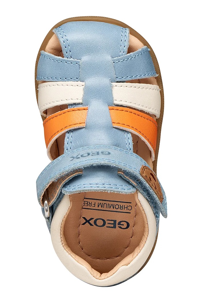 Geox detské sandále SANDAL MACCHIA B254VA.0CL78.18.26 modrá