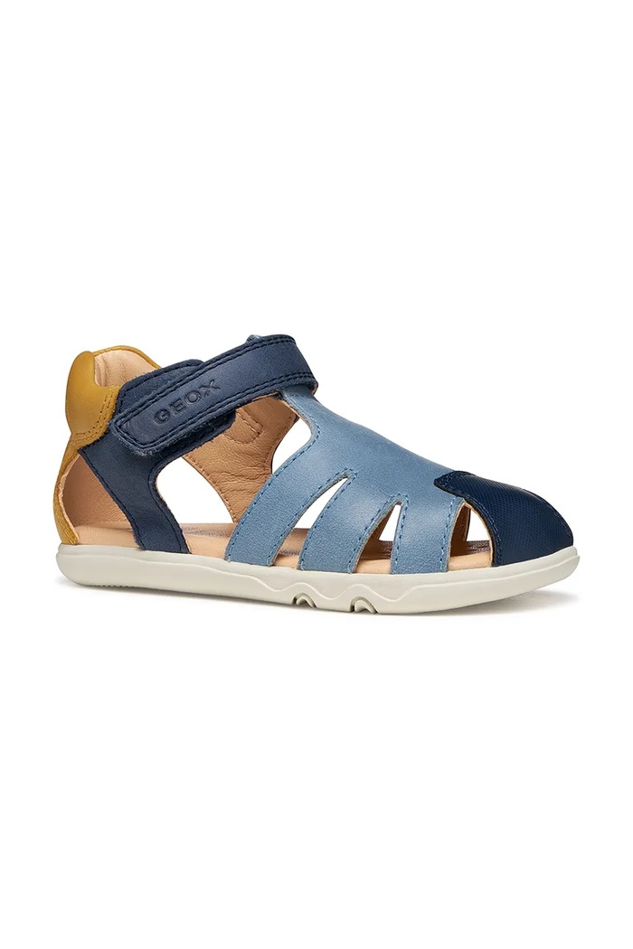 Geox detské sandále SANDAL STEPPIEUP modrá B656PC.000CL.20.27