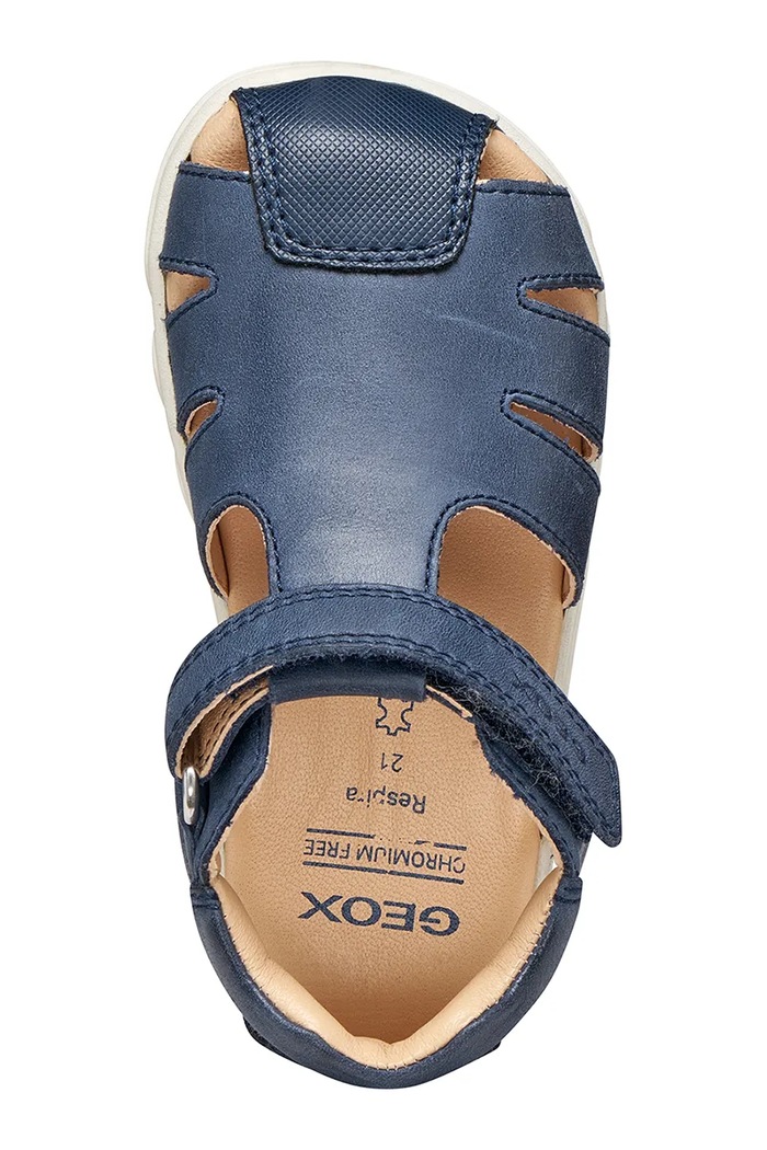 Geox detské sandále SANDAL STEPPIEUP B656PC.000CL.20.27 tmavomodrá