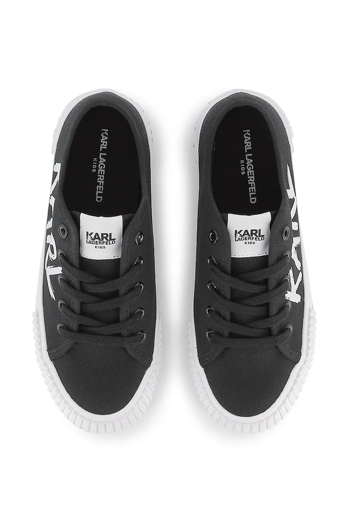 Karl Lagerfeld teniși copii negru Z31180.36.39
