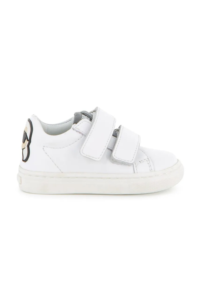 Karl Lagerfeld gyerek bőr sportcipő Z31186.21.27 fehér SS26