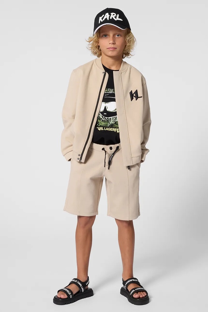 Karl Lagerfeld Σανδάλια παιδικά δερμάτινα Z31176.28.35