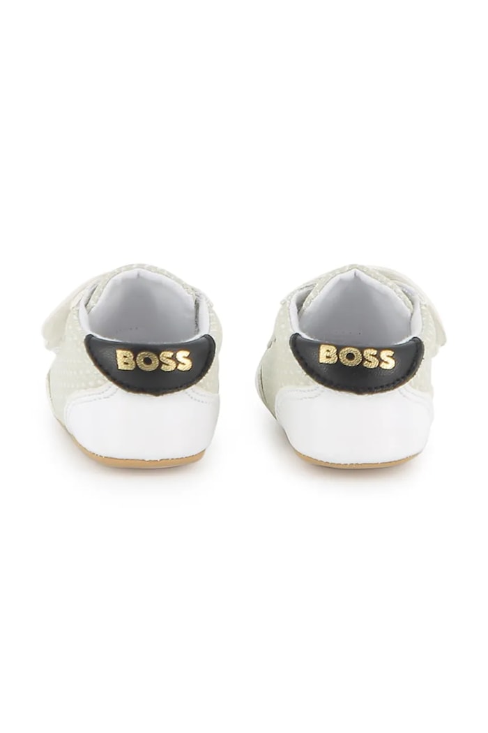 Chłopiec BOSS buty niemowlęce J52831 biały