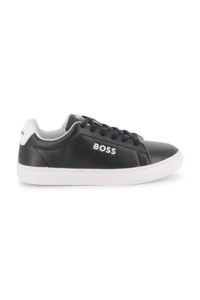 BOSS Маратонки за деца от кожа черен J53248.27.35