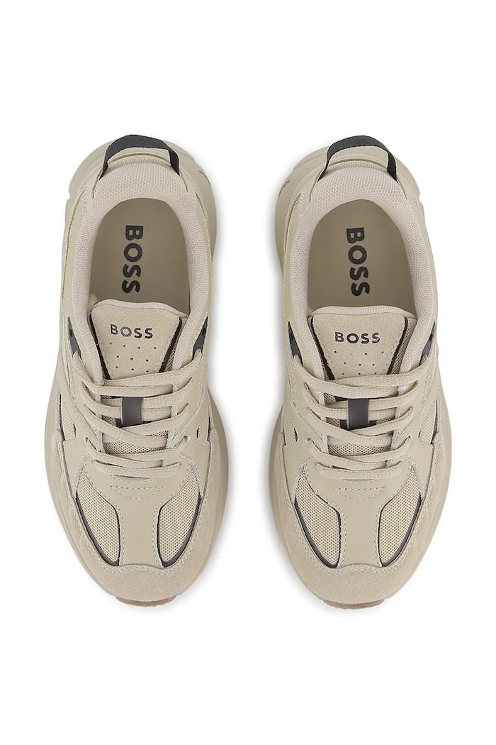 BOSS sneakers pentru copii gri J53241.36.41