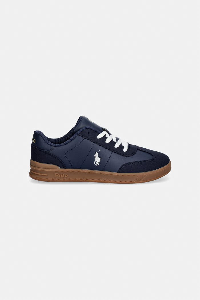Polo Ralph Lauren sneakers pentru copii HOLLIS RL04998410 bleumarin SS26